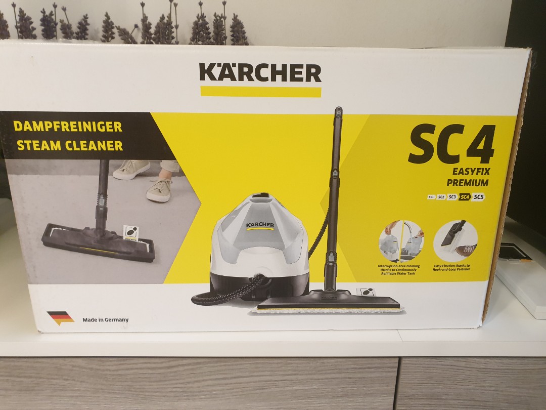 KARCHER Steam Cleaner SC4, TV & Home Appliances, Vacuum Cleaner