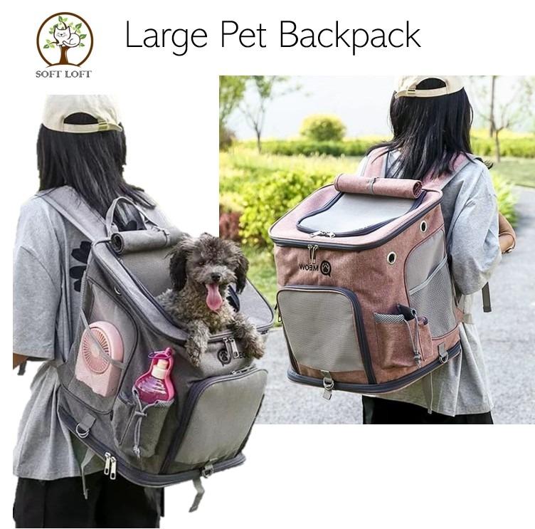 Dog backpack 2025 extra large