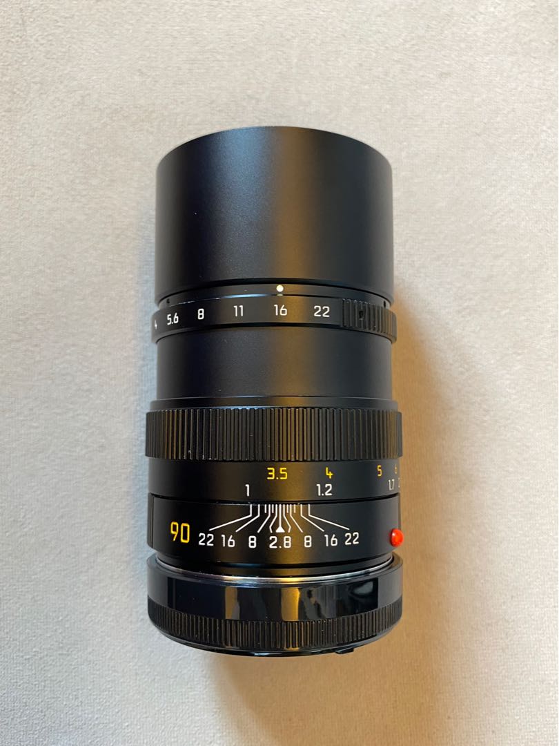 Leica 90mm f2.8 Elmarit-M, 攝影器材, 鏡頭及裝備- Carousell