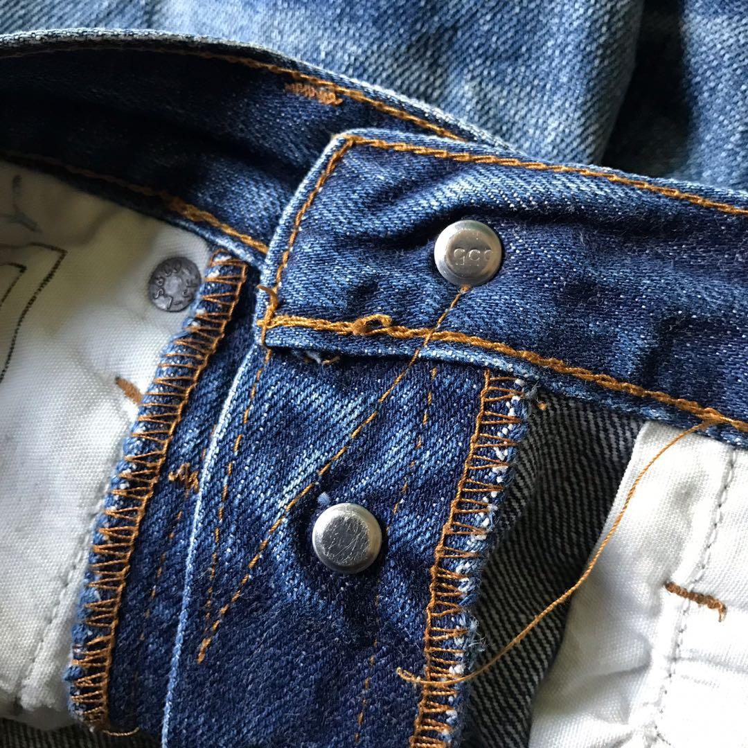 Levis 501 big e button 555 discount