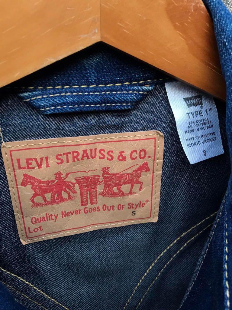Levi's Type 1 Iconic Trucker Denim 