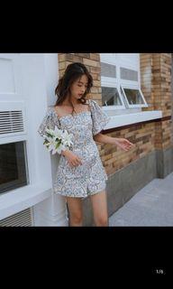 Like New XL floral jumpsuit