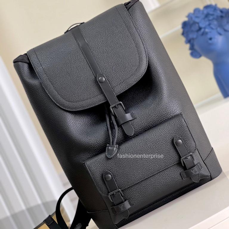 Men's Christopher Slim Backpack, LOUIS VUITTON