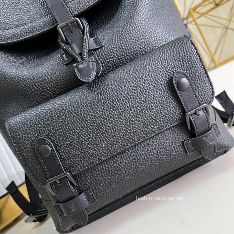 Men's Christopher Slim Backpack, LOUIS VUITTON