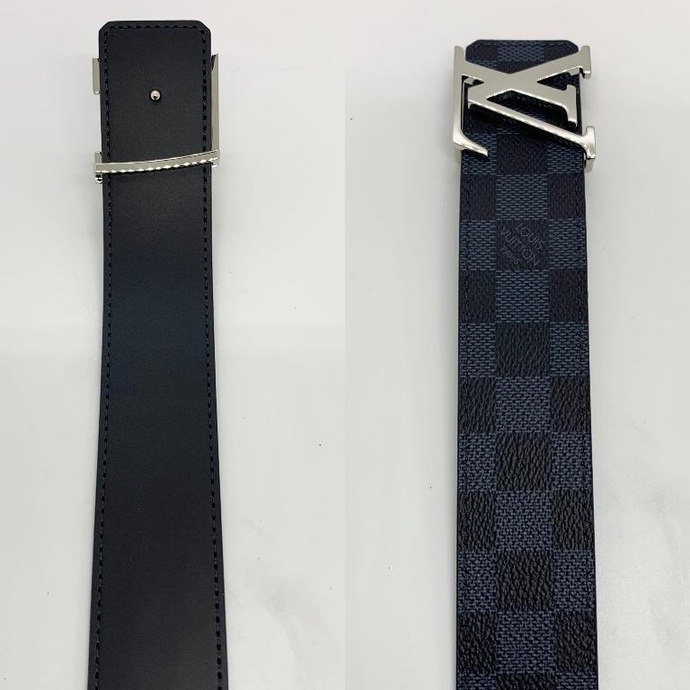 Louis Vuitton, Accessories, Louis Vuitton Louis Vuitton Lv Damier Sanchul  Reversible Belt Black Leather