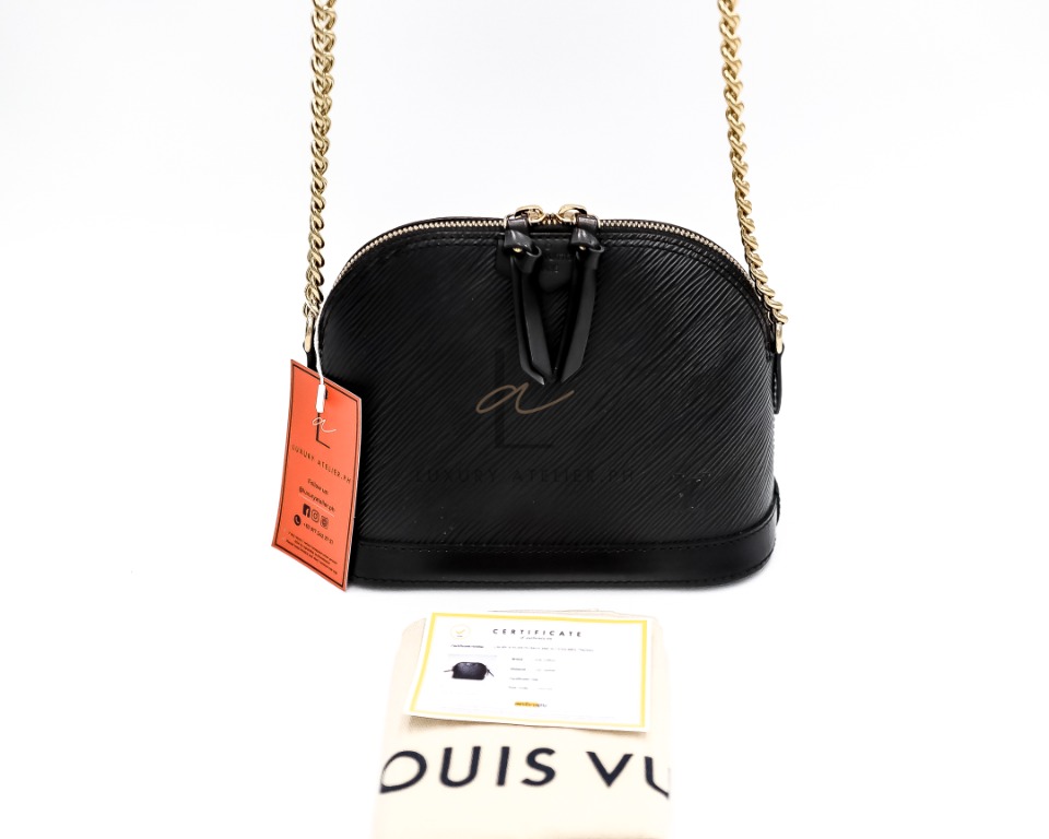 Louis-Vuitton-Epi-Alma-Mini-Chain-Shoulder-Bag-Noir-Black-M51405 –  dct-ep_vintage luxury Store