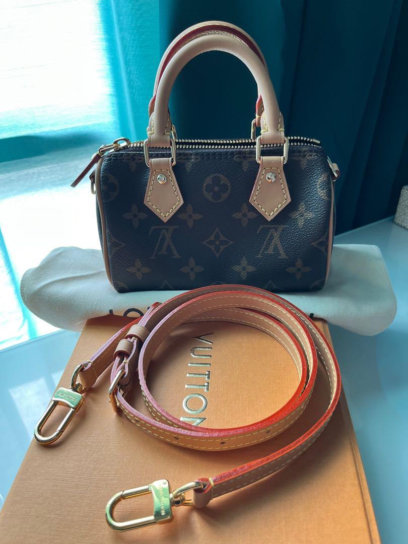 LV Nano Speedy (2022 new model), Luxury, Bags & Wallets on Carousell