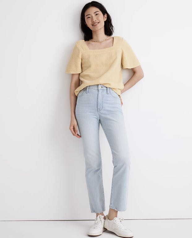 Madewell Slim Demi-Boot Jeans in 