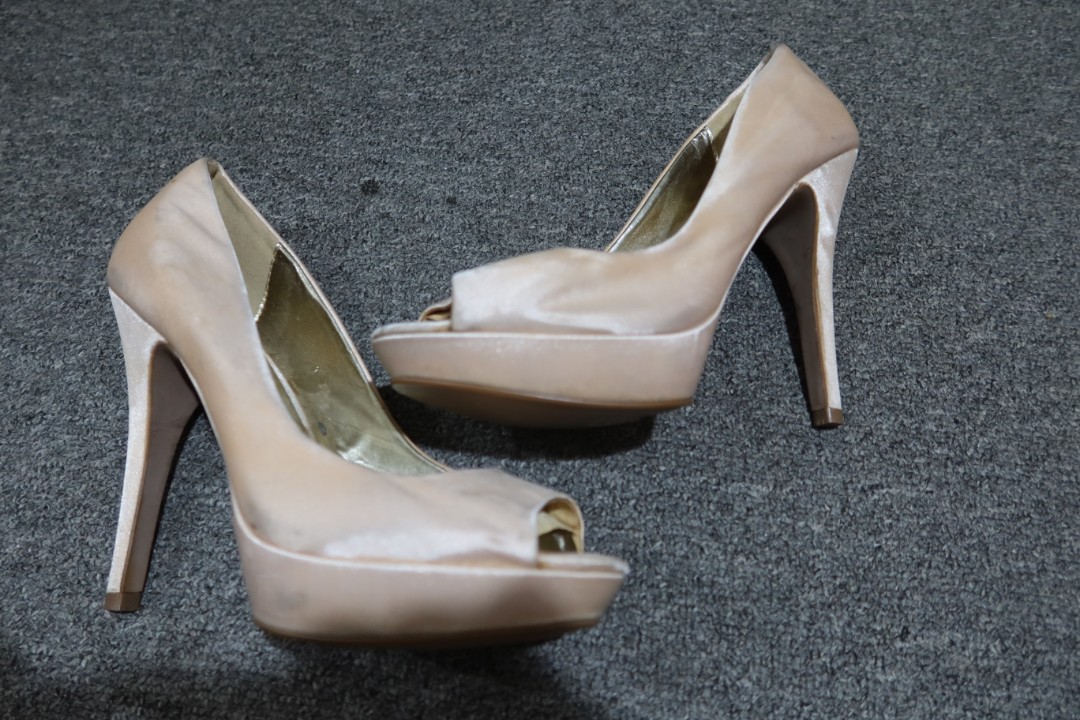 Mango high heels, Fesyen Wanita, Sepatu 