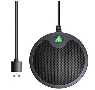 MAONO AU-BM10 Metal Boundary Desktop Mic with Mute and Headphone
