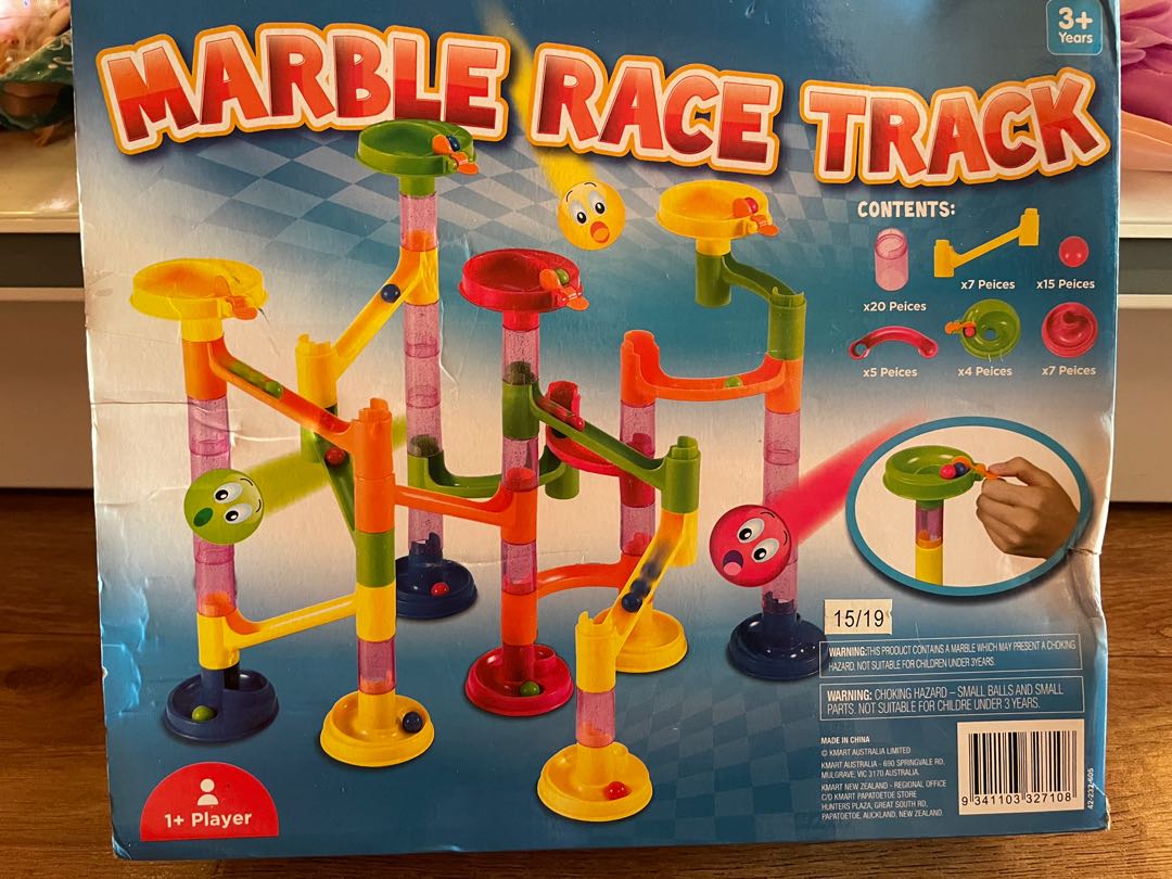 Wooden marble run kmart hot sale