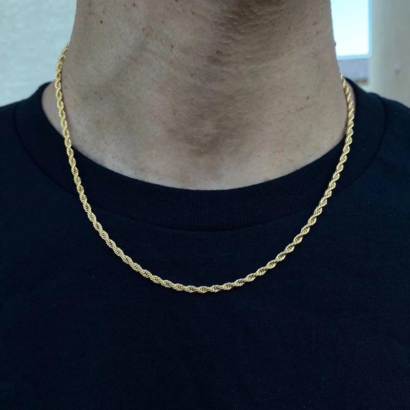Men s rope chain necklace Men s Fashion Watches Accessories