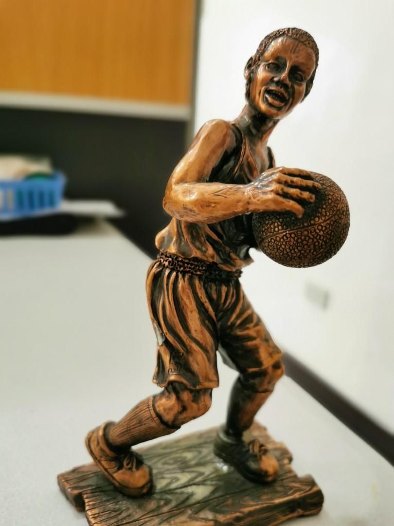 Metal Basketball figurine (Category: Figurines & Statues) located in Manila. Submitted by ryanf888 (Listing ID 1154587789, Image 2). Description: 4 inches base 7 inches height For all basketball aficionados there!.