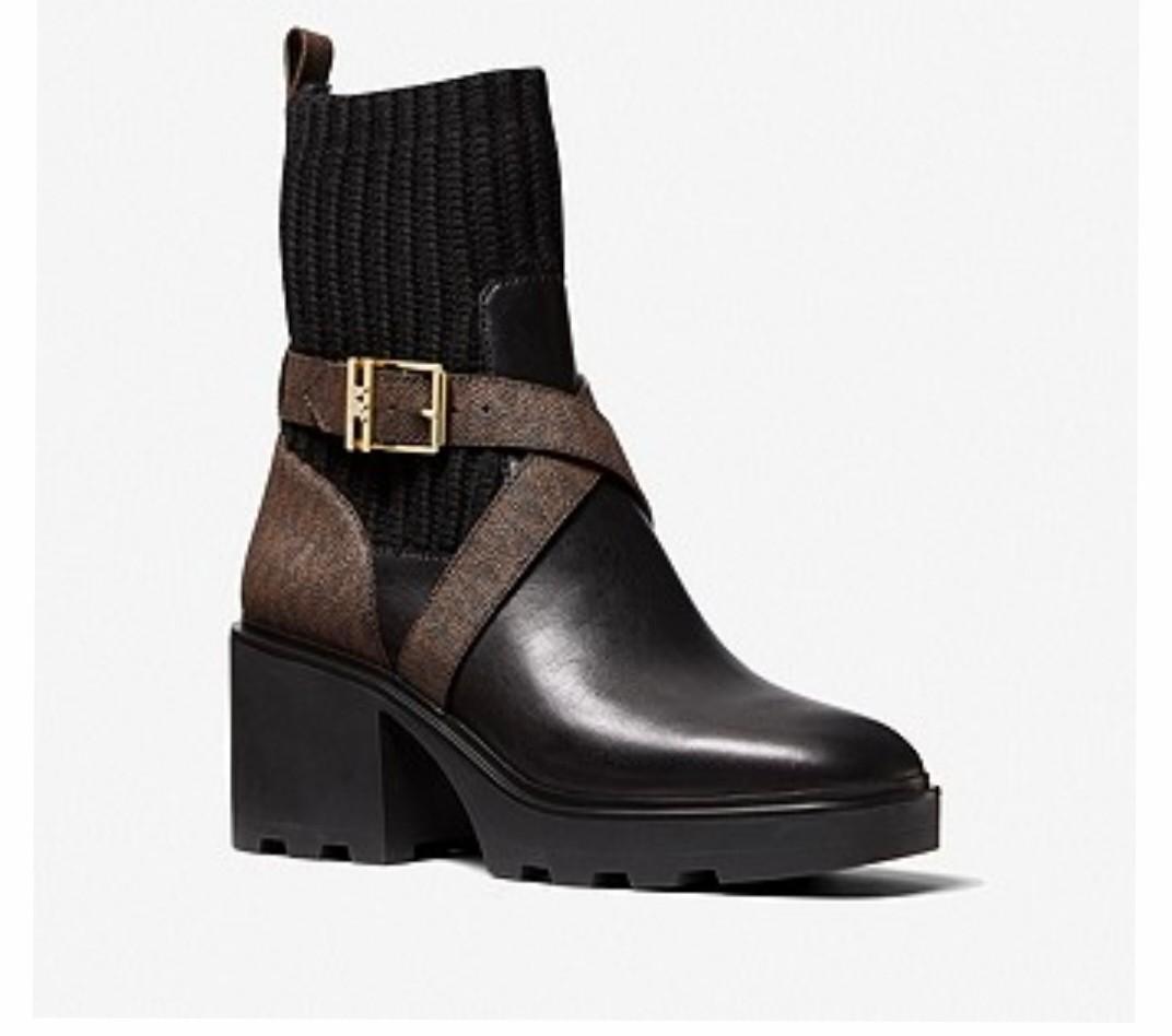 michael kors knit boots