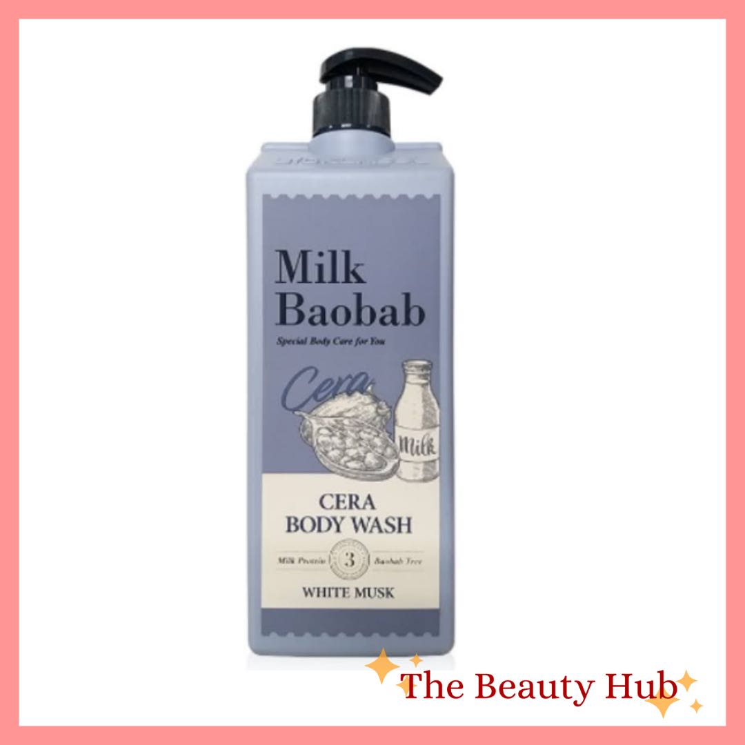 Milk Baobab Cera Body Wash White Musk 1.2L, Beauty & Personal Care