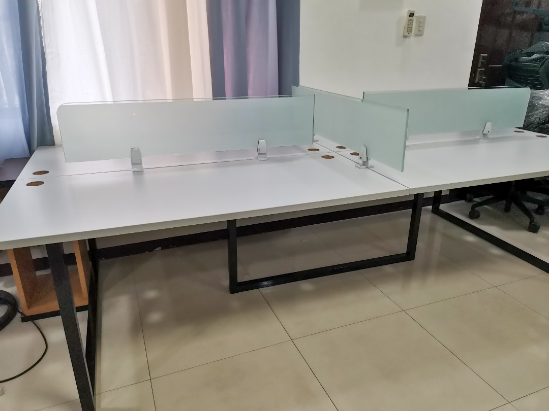 Modular office table, Furniture & Home Living, Office Furniture