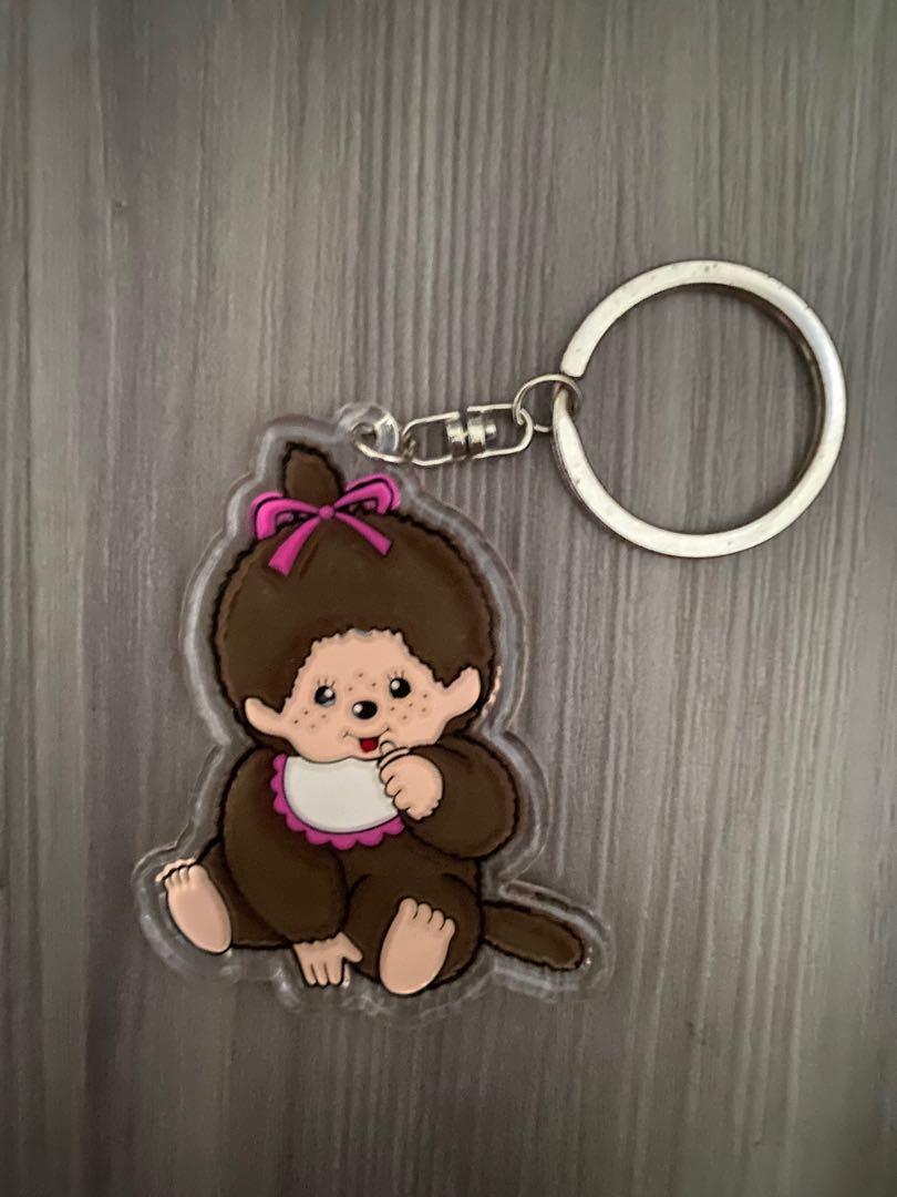 Monchhichi keychain, Everything Else on Carousell