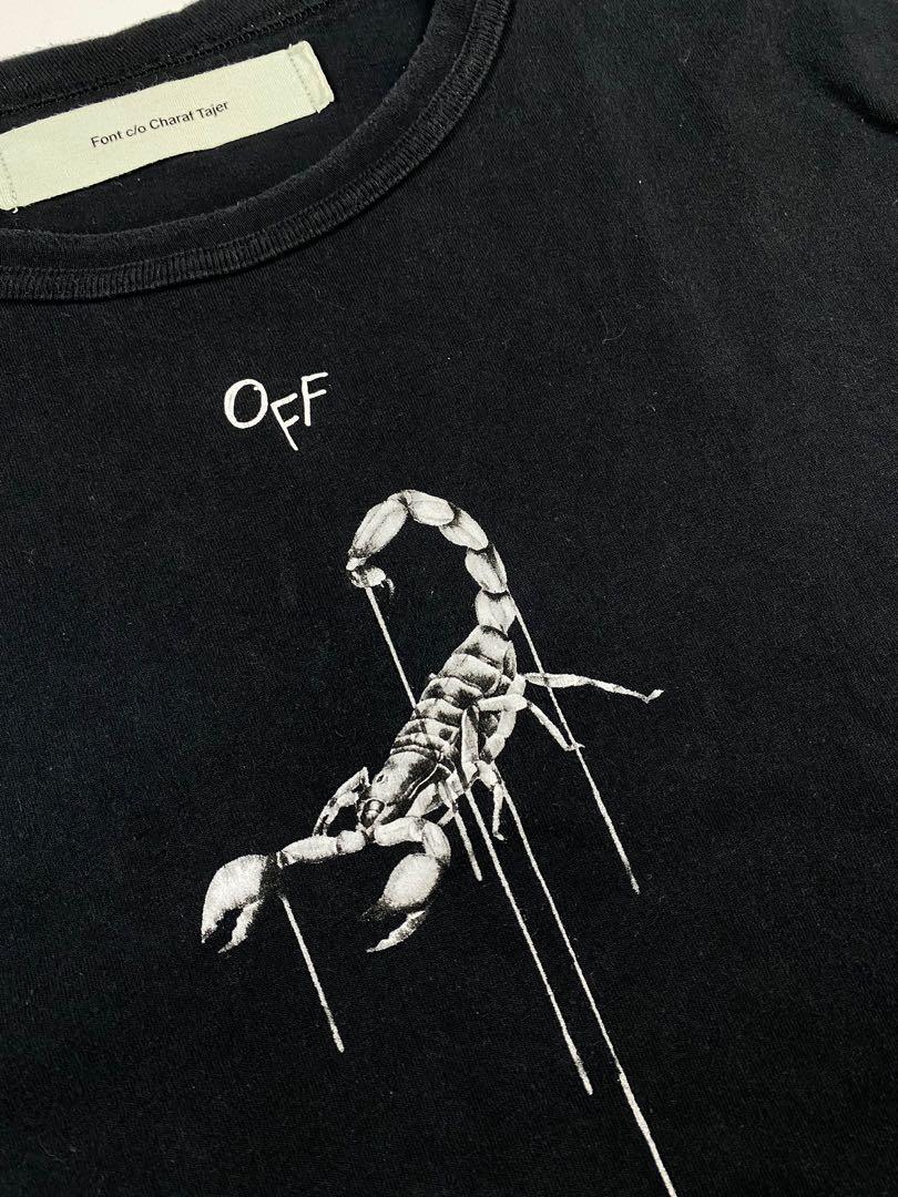 Off white scorpion shirt hotsell