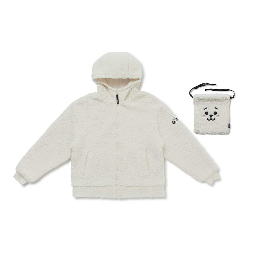 Official BT21 FLEECE JACKET, Women's Fashion, Coats, Jackets and Outerwear  on Carousell