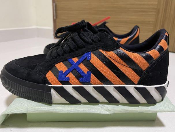 Off white vulc low orange hotsell