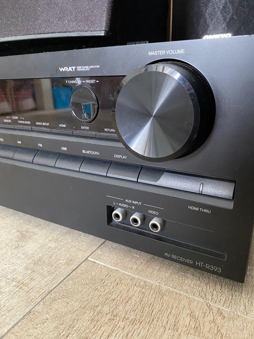 Onkyo HTS7300 / HTR393 5.1 Channel Home Theater Speaker Package