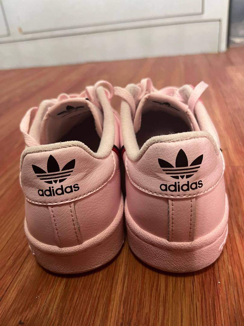 adidas continental 80 rosa