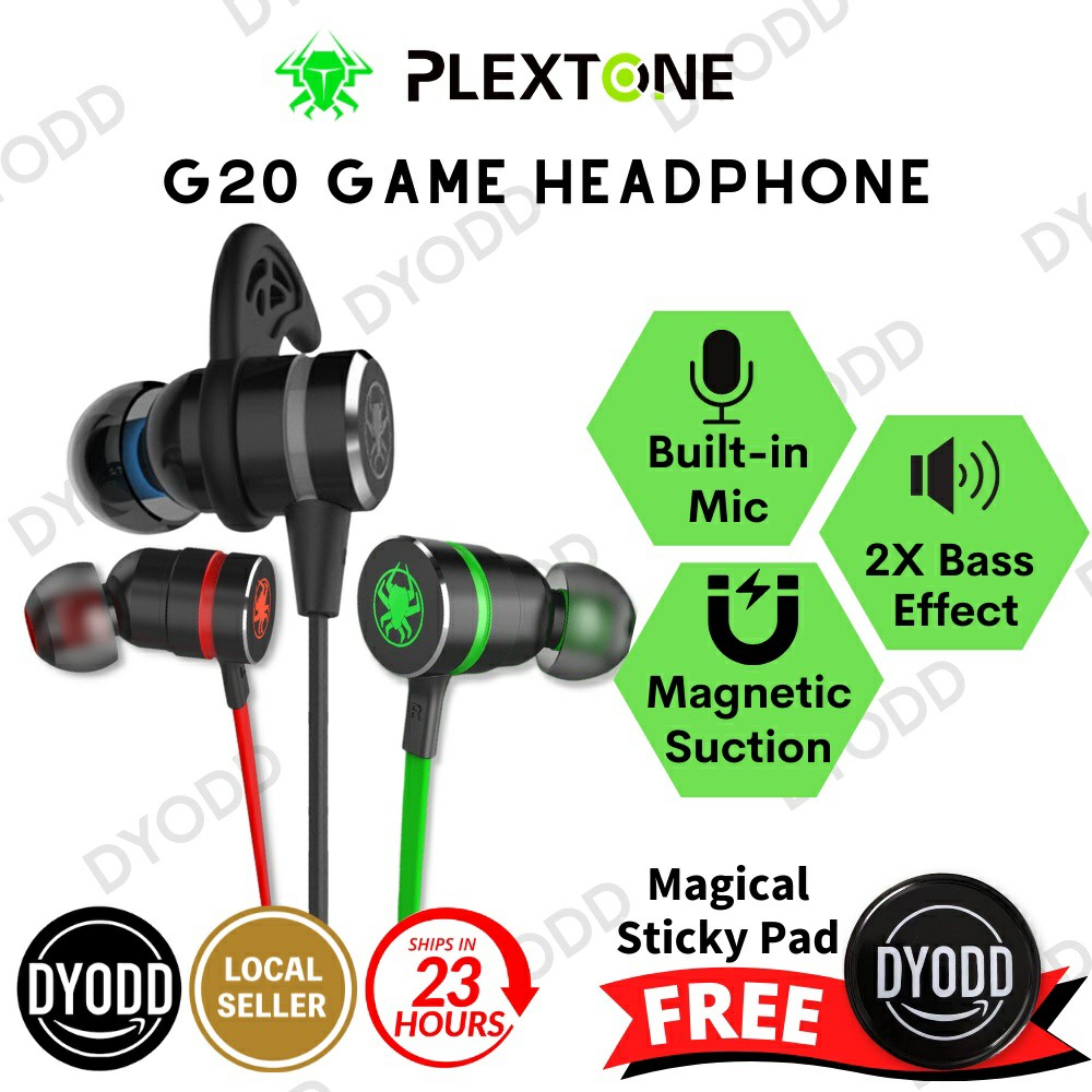 Original Plextone G20 Mark III Gaming Earphone Mobile Phones