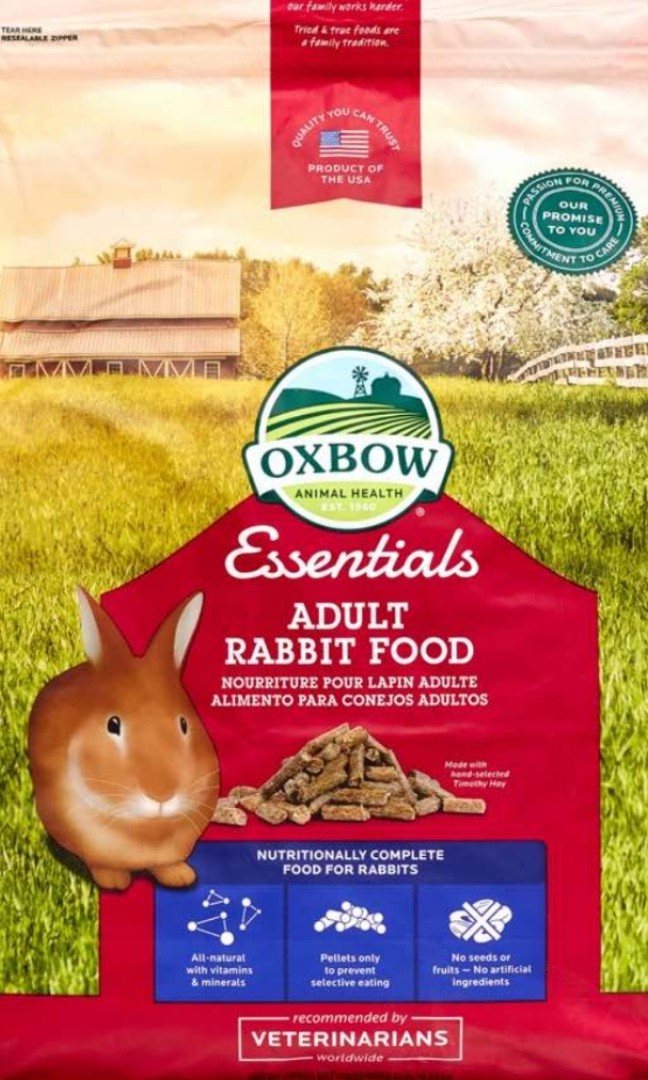 Oxbow adult food, Pet Supplies, Pet Food on Carousell