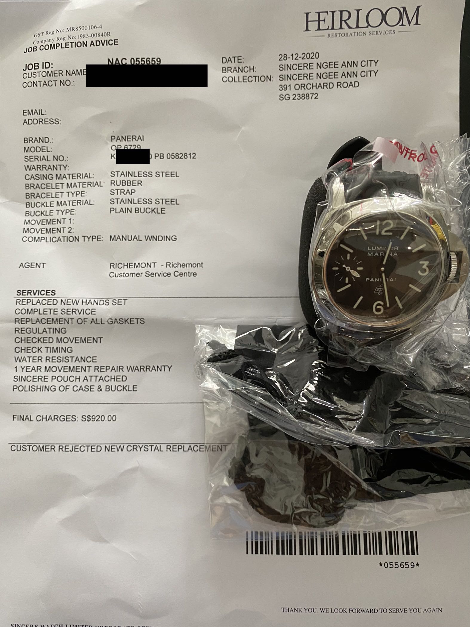 Panerai 021 2025
