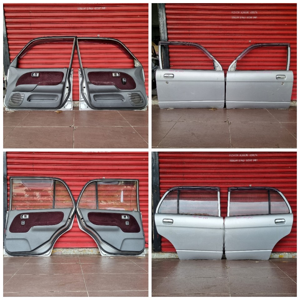 Pintu L7 Gino Trim Maroon pnp Kelisa, Auto Accessories on Carousell