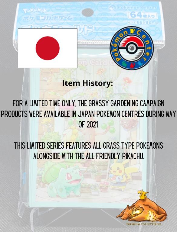 best card sleeves for grading Pokemon Card Game TCG Deck Sleeves Pikachu & Sprigattito – Nabema  Collectibles main image 0
