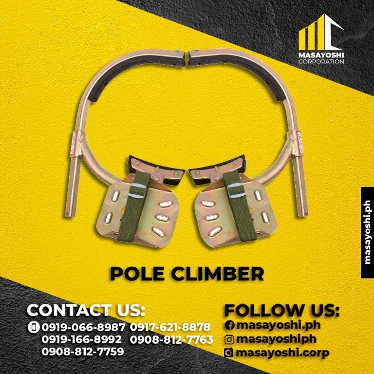 Pole Climber | Pole Climbing Equipment | Climbing Gear | Safety ...