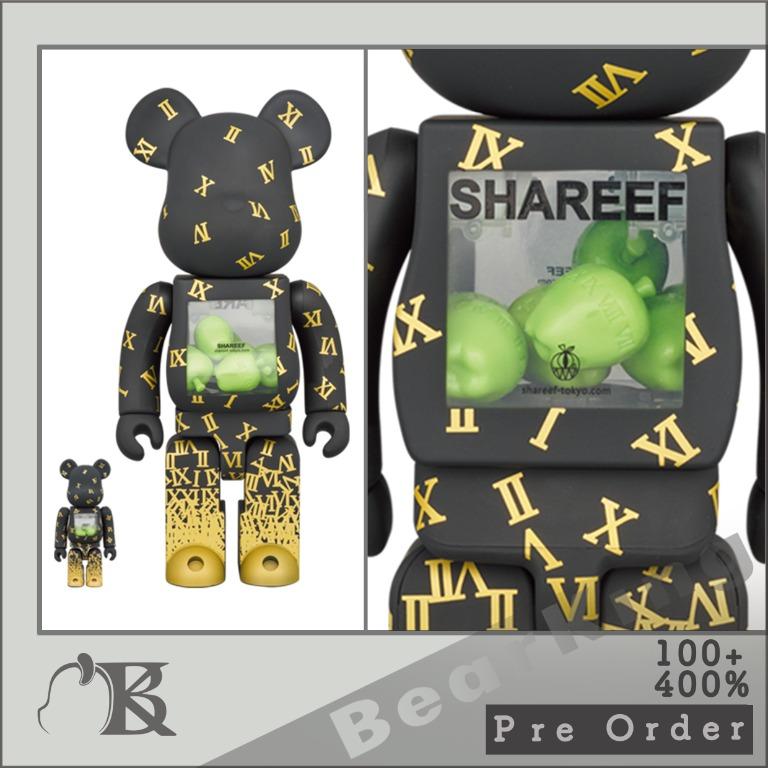 PreOrder 預訂BE@RBRICK BE@RBRICK SHAREEF 3 100％ & 400％ JULY 2022