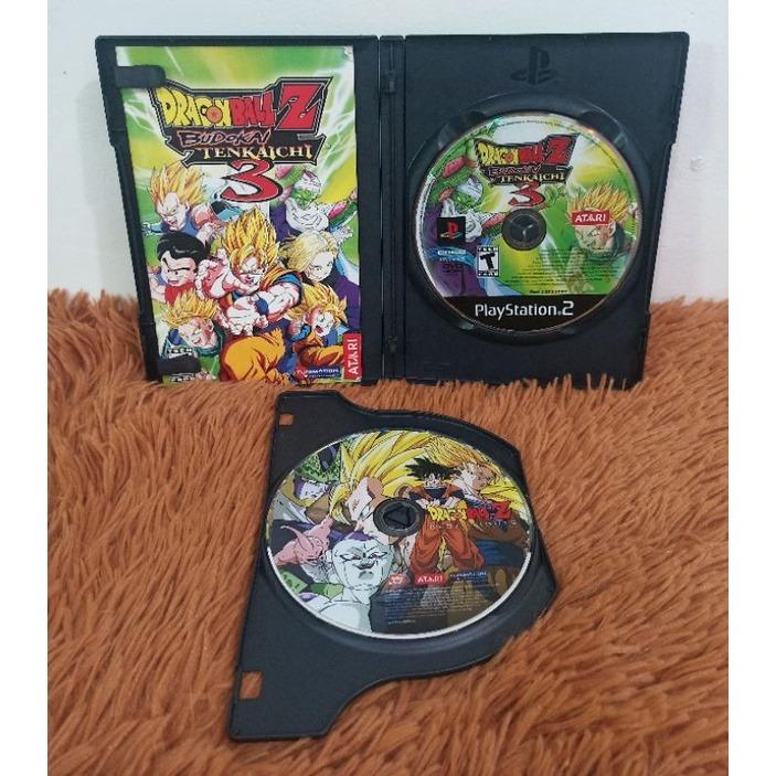 Dragon Ball Z Budokai Tenkaichi 3 PS2 Disc Style Plastic 