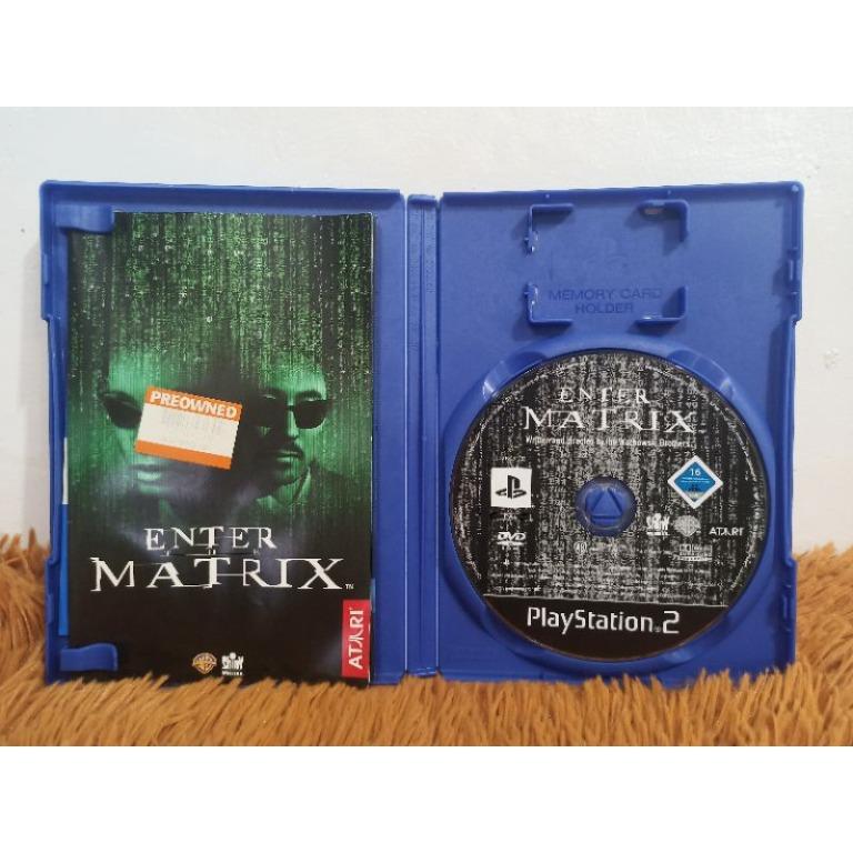 PS2 Enter The Matrix PAL, Hobbies & Toys, Toys & Games on Carousell