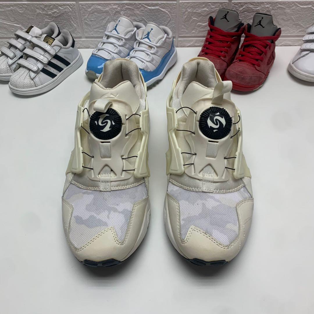 Puma disc blaze white camo UK9 Men s Fashion Footwear