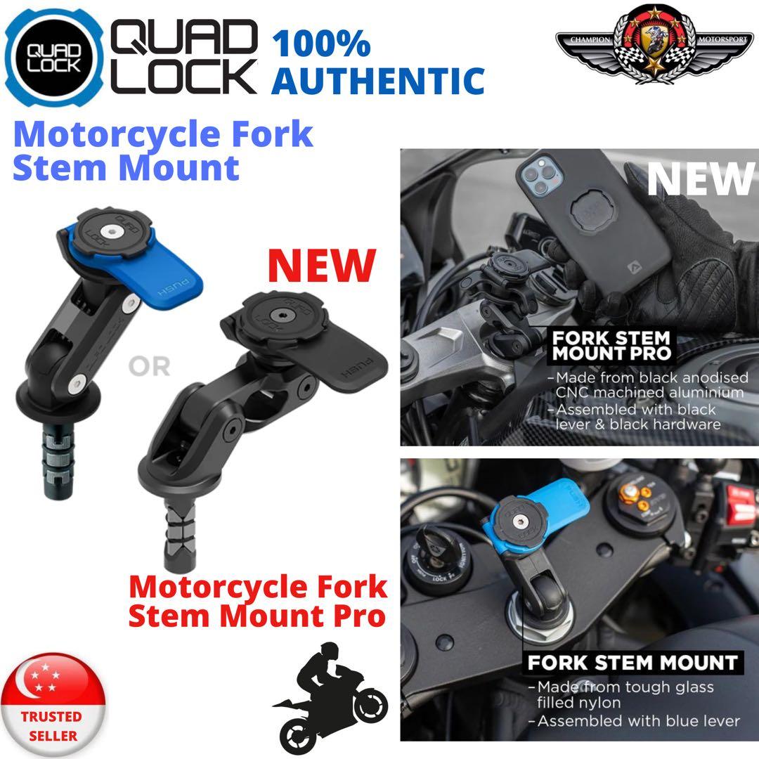 Quad Lock Motorcycle Fork Stem Mount Pro / Fork Stem Mount Standard