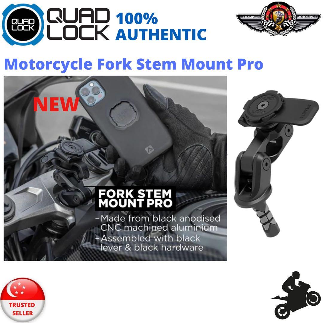 Quad Lock Motorcycle Fork Stem Mount Pro / Fork Stem Mount Standard