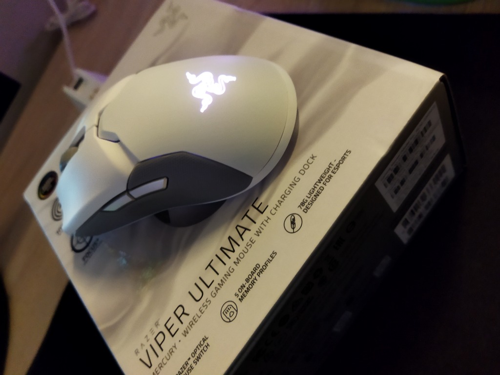 Razer Viper Ultimate Mercury Edition Computers Tech Parts Accessories Mouse Mousepads On Carousell