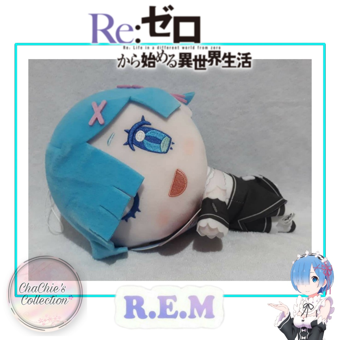 Sale Rezero Rem Lying Down Maid Plush Toy Hobbies And Toys Toys And Games On Carousell 9954