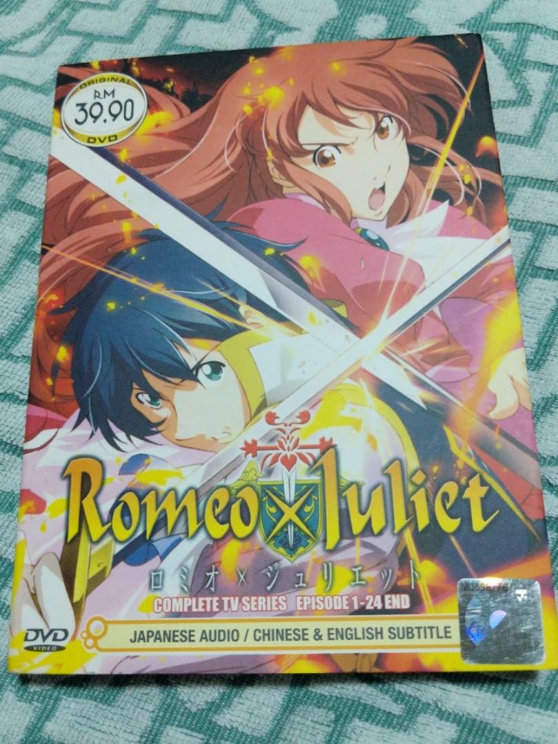 Free Shipping! Romeo X Juliet Anime Series 1-24 Complete Episodes, Hobbies  & Toys, Music & Media, CDs & DVDs on Carousell