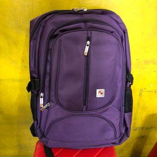 SALE CUCI GUDANG Tas Ransel Ungu Premium High Quality Polo Team Backpack Tas Kuliah Kerja Liburan Sekolah Laptop