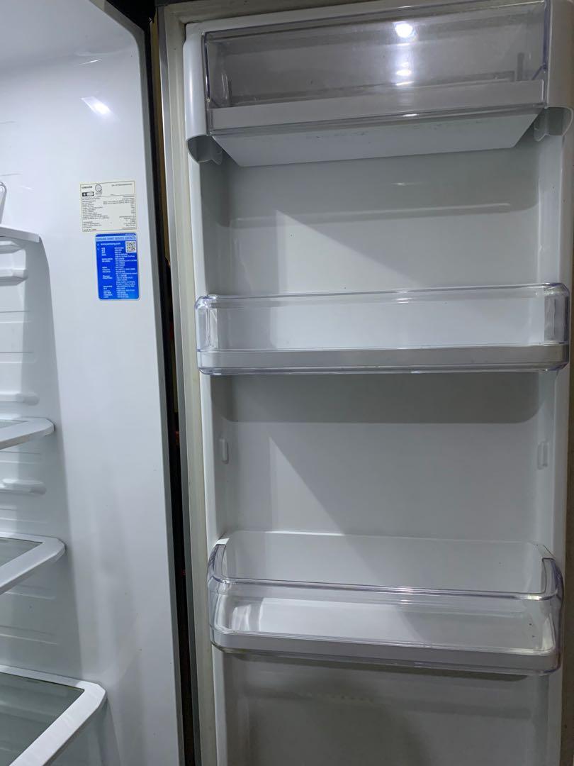 Samsung TwoDoor Side by Side Refrigerator (Elegant Inox), TV & Home