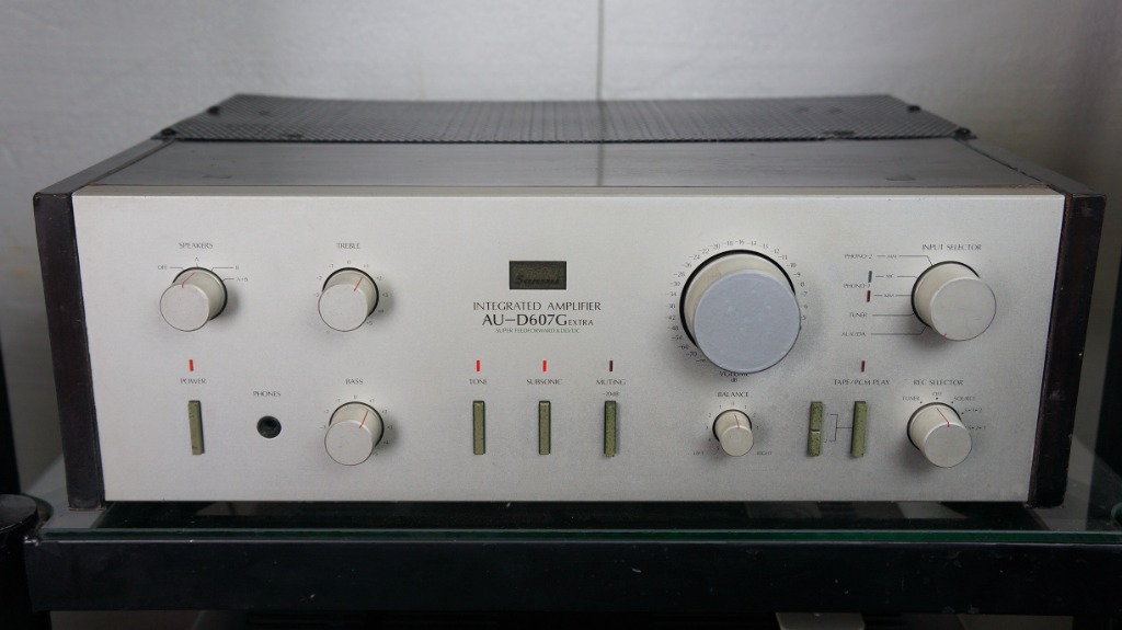 Sansui AU-D607GExtra Integrated DC Amplifier, Audio, Soundbars