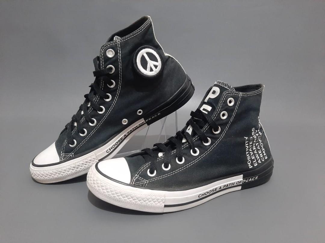 converse seek peace black