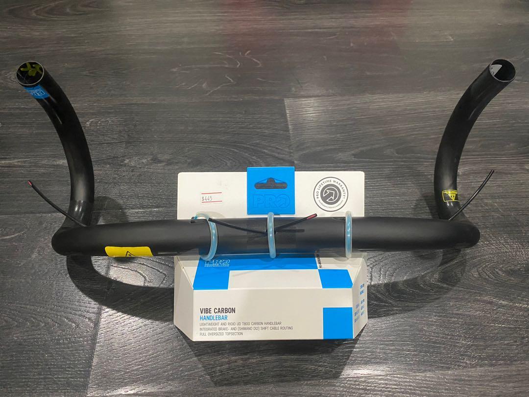 Shimano Pro Vibe Carbon Compact Road Bar Sports Equipment Bicycles Parts Bicycles On Carousell