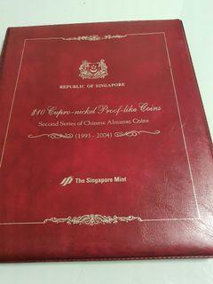 singapore mint 2nd series of Chinese almanac coin