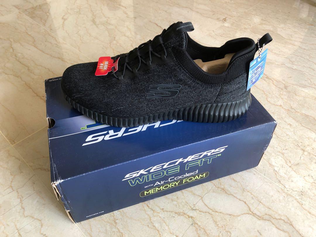 Skechers elite wide fit discount