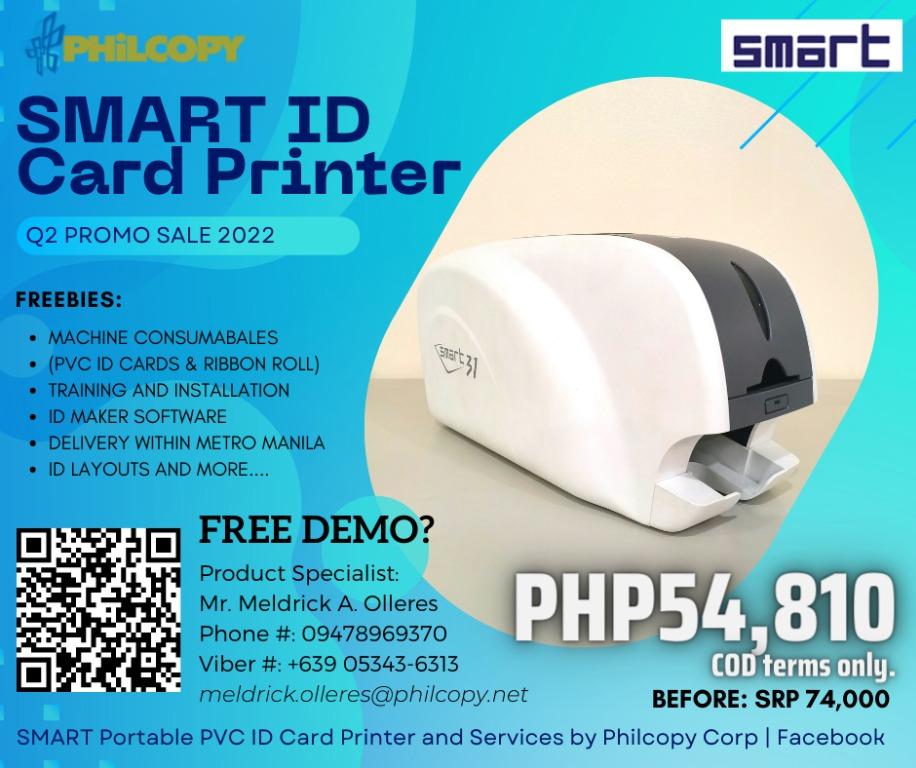 Smart 31s Id Card Printer Software