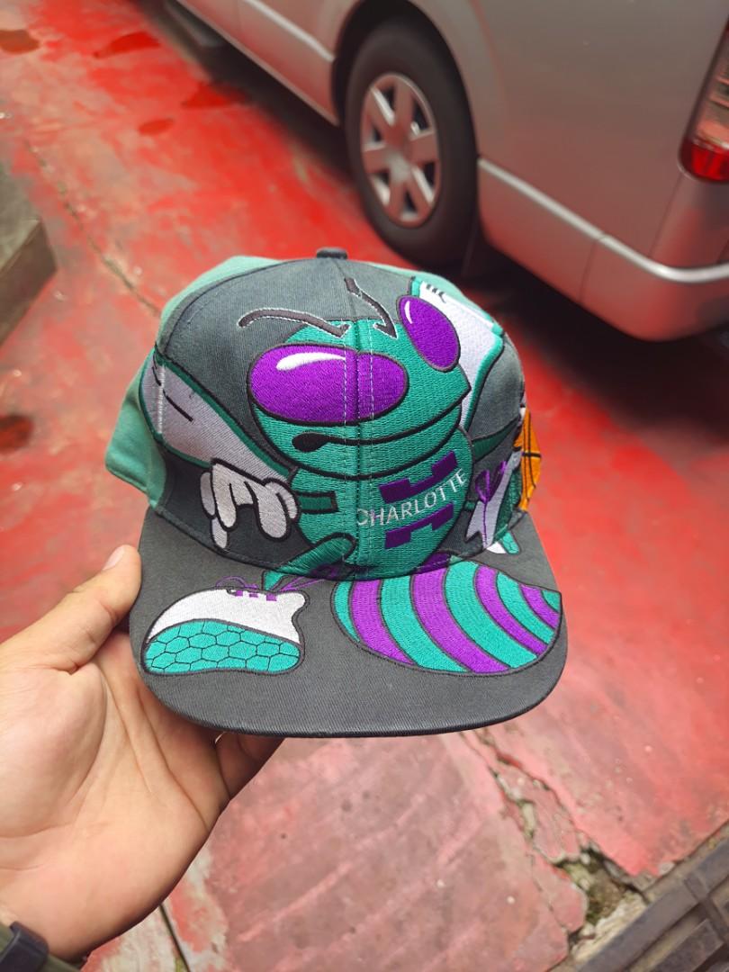 Snapback vintage NBA HORNETS, Fesyen 